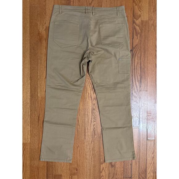 Stio men’s Rivet Canvas Utility Boot Brown Pants 40x32- NWT - Picture 4 of 7